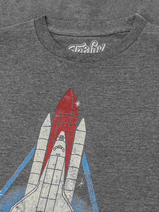NASA Space Shuttle T-Shirt - Gray