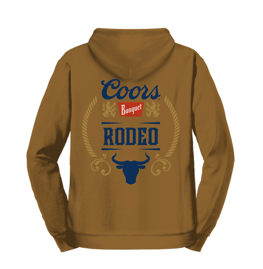 Coors Rodeo Hooded Sweatshirt - Brown