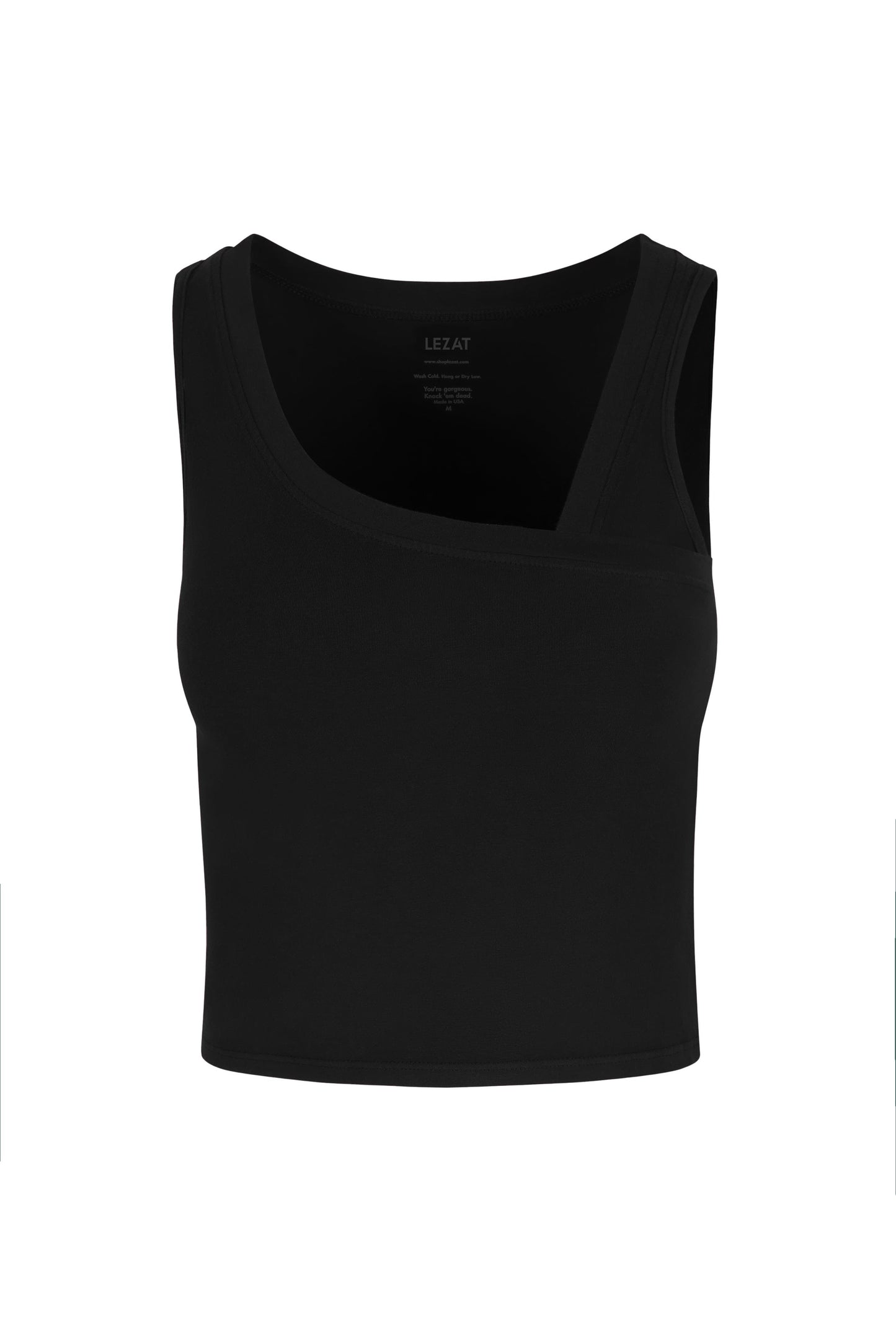 Eden Asymmetrical Organic Cotton Tank