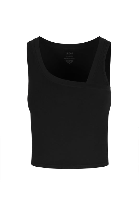 Eden Asymmetrical Organic Cotton Tank